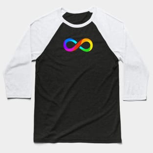 Neurodiversity, The rainbow infinity sign Baseball T-Shirt